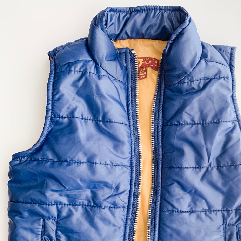 SEVEN FOR ALL MANKIND Toddler Zipper Vest